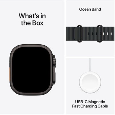 Apple Watch Ultra 3 LTE 49mm Anchor Blue Ocean Band Titanium Apple Watch Ultra 3 LTE 49mm Anchor Blue Ocean Band Titanium